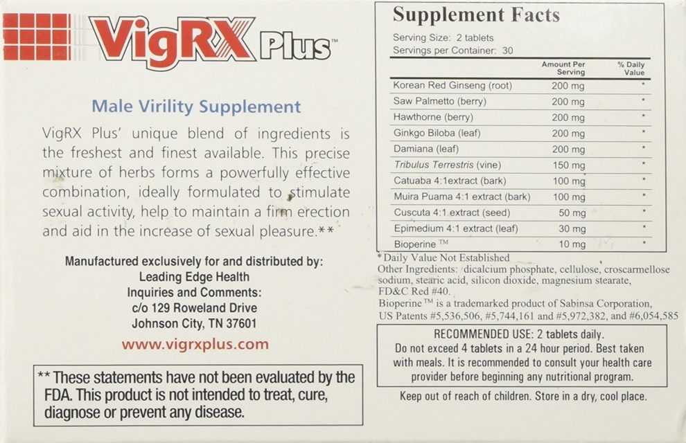 Vigrx Plus Review Are These Pills Worth It Updated 2020 3675